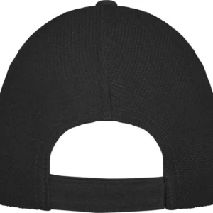 Elevate 6 Panel Cap Black