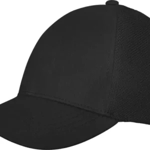 Elevate 6 Panel Cap Black